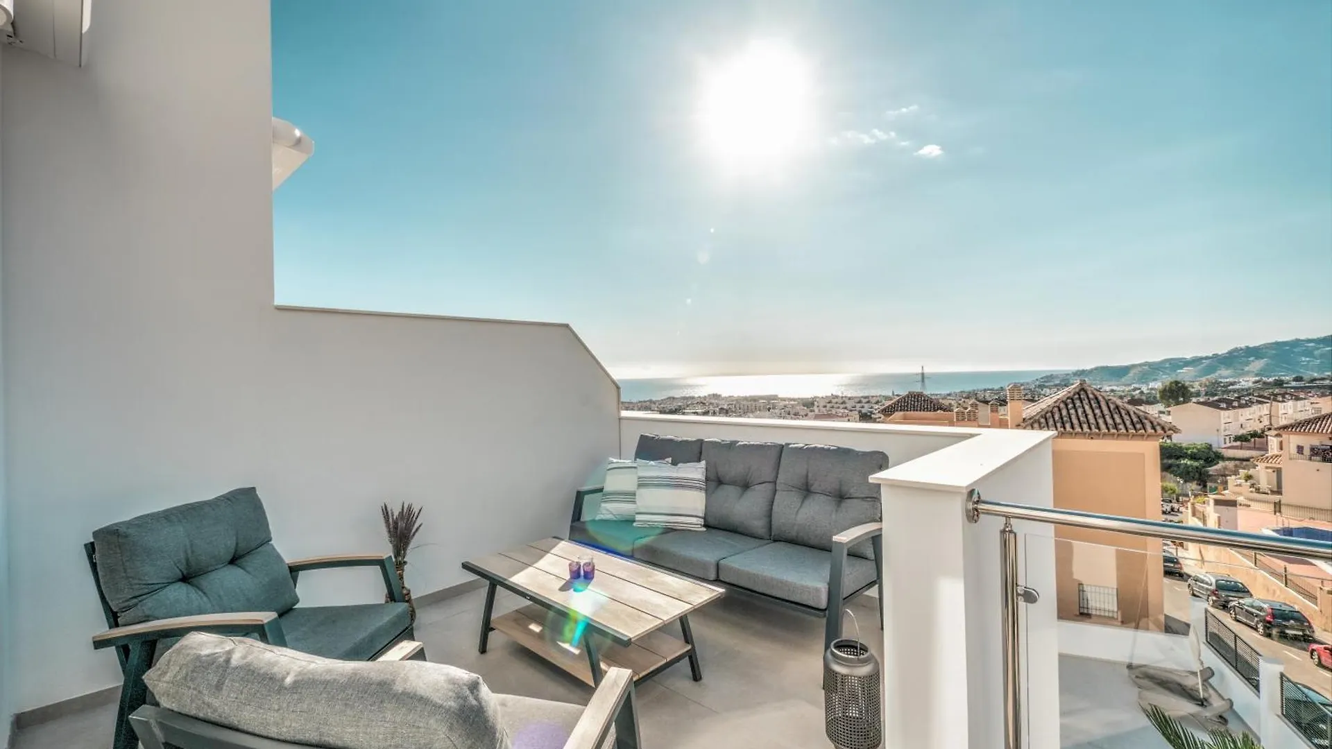 Luxurious Townhouse With View, 3 Terraces And Pool Villa Nerja Spain