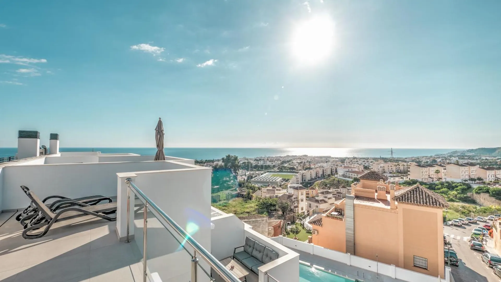 Holiday home Luxurious Townhouse With View, 3 Terraces And Pool Villa Nerja